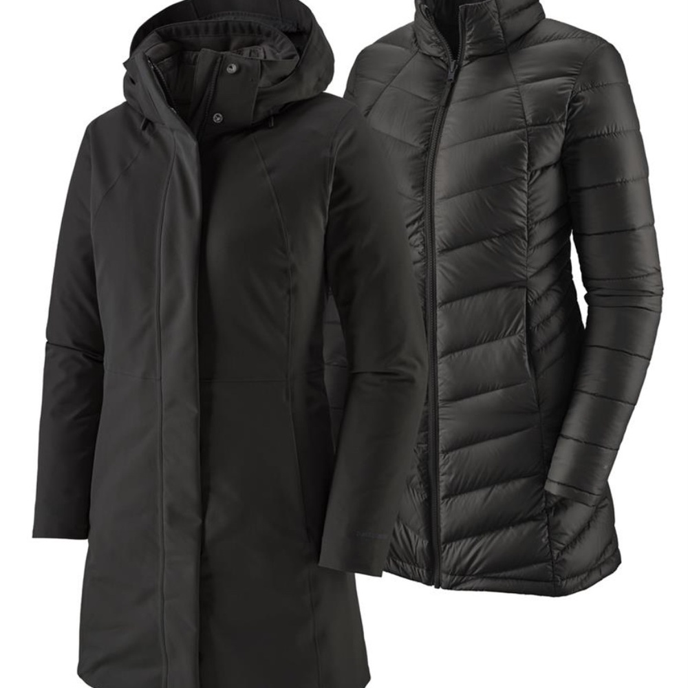 Patagonia Women's Tres 3-in-1 Parka Small Black